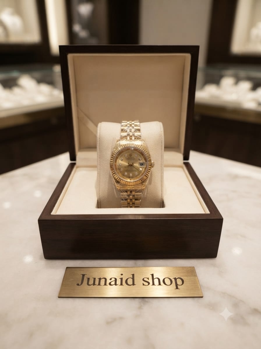 Ladies Rolex golden color