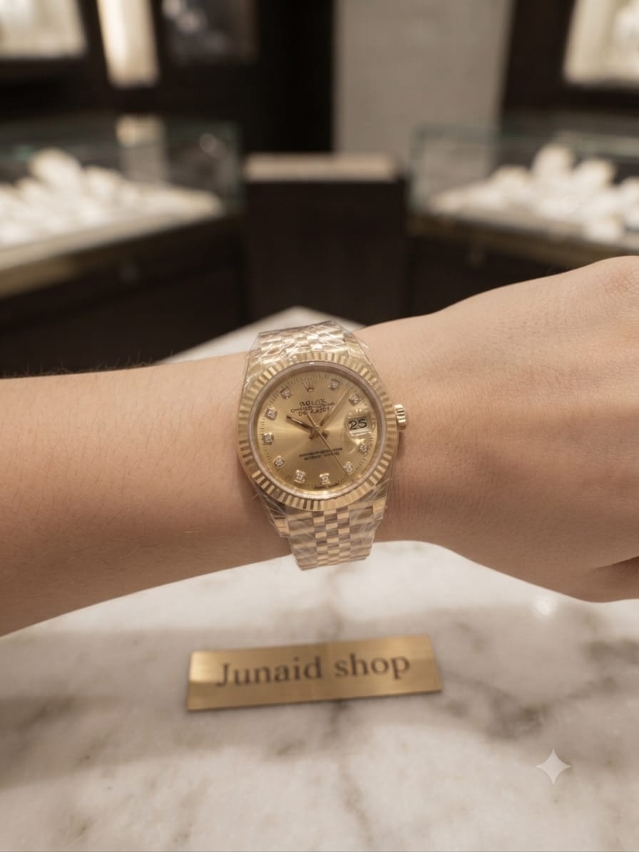 Ladies Rolex golden color