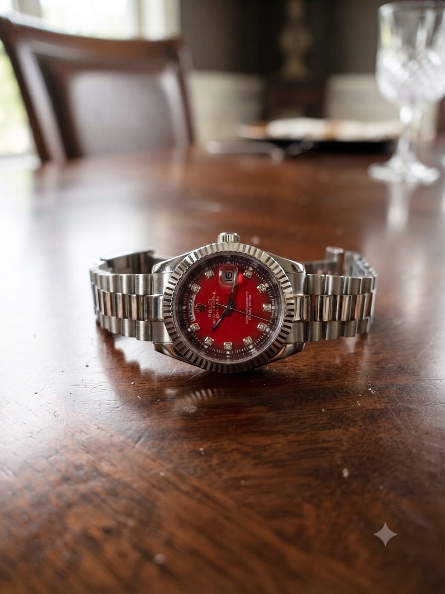 Rolex red dial 🔥
