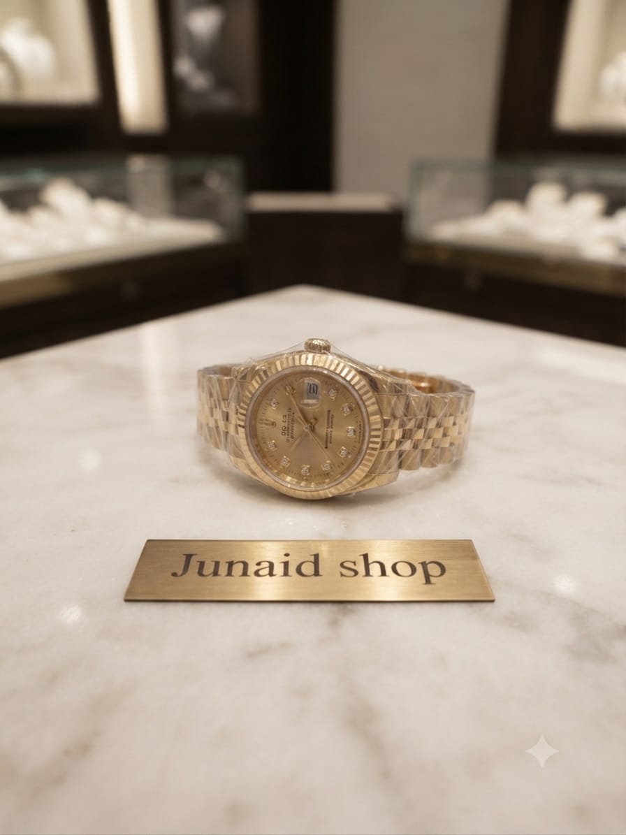Ladies Rolex golden color